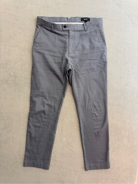 Reiss Dress Pants 32x30 Men's Chino Slim Fit Gray Cotton Preppy
